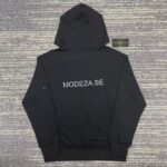 Stone Island Black Hoodie - Image 2