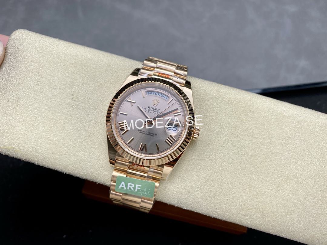 img_0109 Rolex Date-Date Rosé Gold Sundust Dial - Image 1