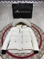 Moose Knuckles 3Q Gold White Jacket