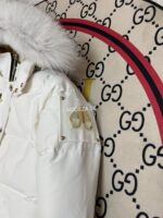 Moose Knuckles 3Q Gold White Jacket - Image 5