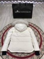 Moose Knuckles 3Q Gold White Jacket - Image 2