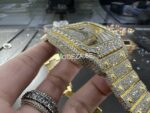 Cartier Santos Gold/Ice Watch - Image 5