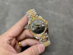 Rolex Datejust Grey Green Roman Dial