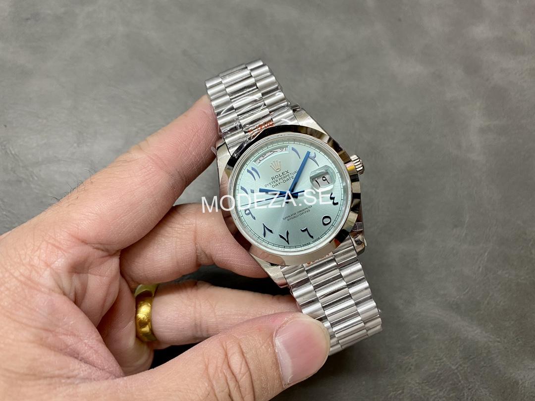 i1708809923_9712_6 Rolex Day-date Ice blue Arabic Dial - Image 1