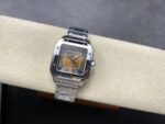 Cartier Santos De Brown Dial