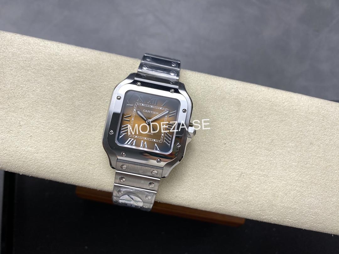 i1731860616_8381_2 Cartier Santos De Brown Dial - Image 1