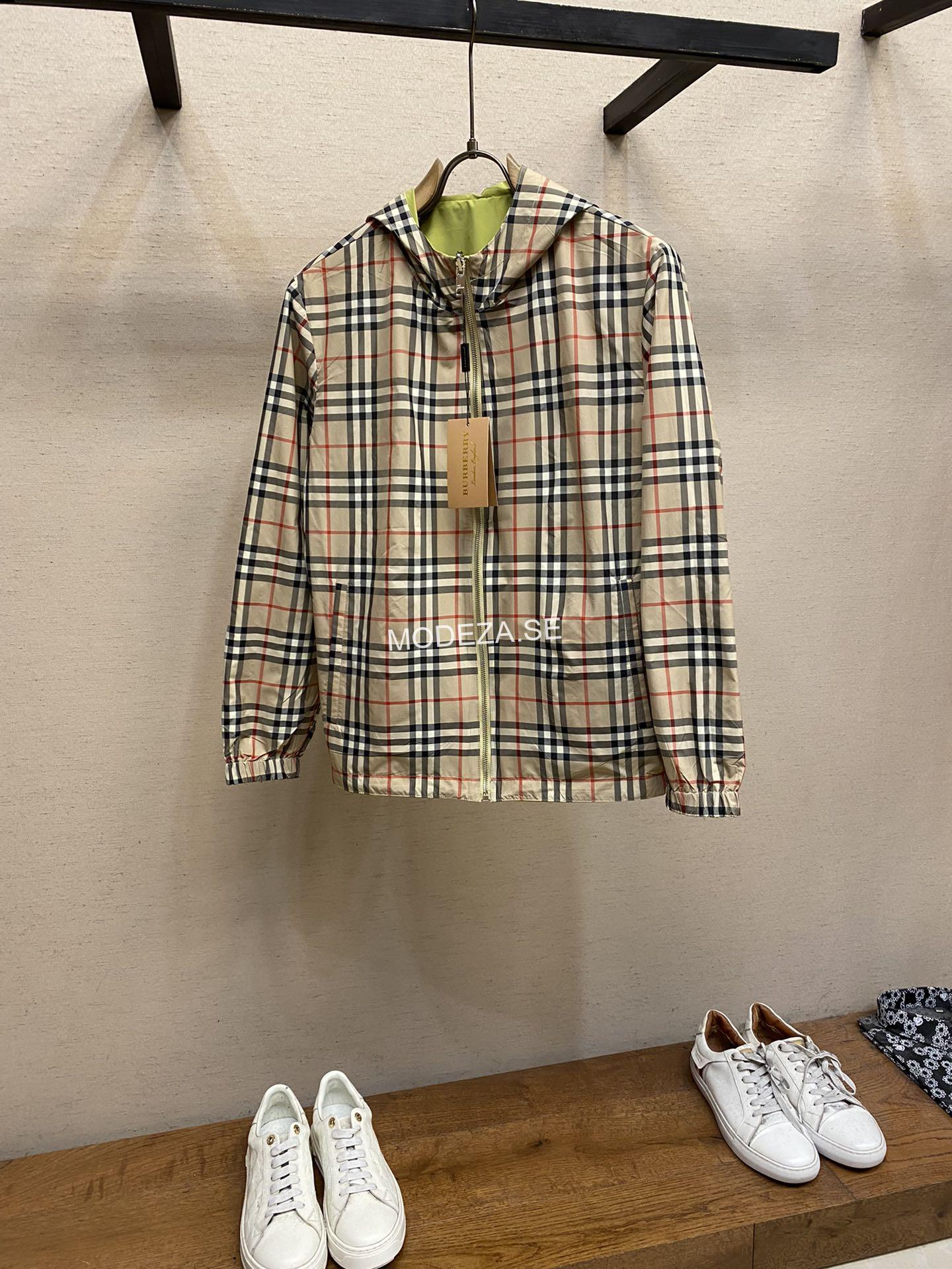 i1736845085_7508_8 Burberry Vintage Checked Reversible Jacket - Image 1