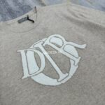 Dior Charm Sweater Blue Wool and Cashmere Jersey - Image 2