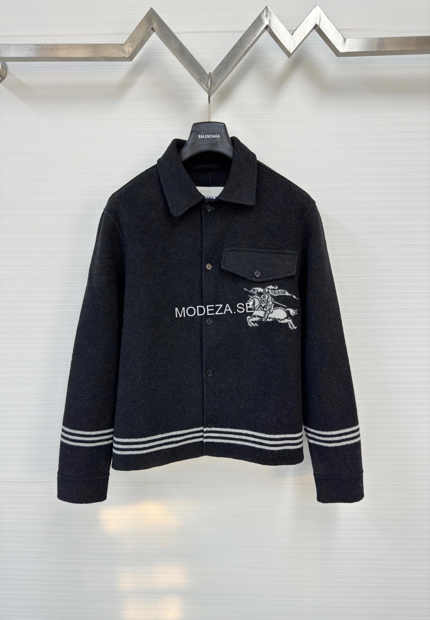 i1737197672852_6706_0_0 Burberry EKD Virgin-Wool Jacket - Image 1