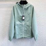 Louis Vuitton Monogram Reversible Nylon Turquoise WindBreaker - Image 4