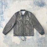 Lv Embroidered Nylon Blouson