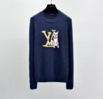 Louis Vuitton Long-Sleeved Intarsia Pullover