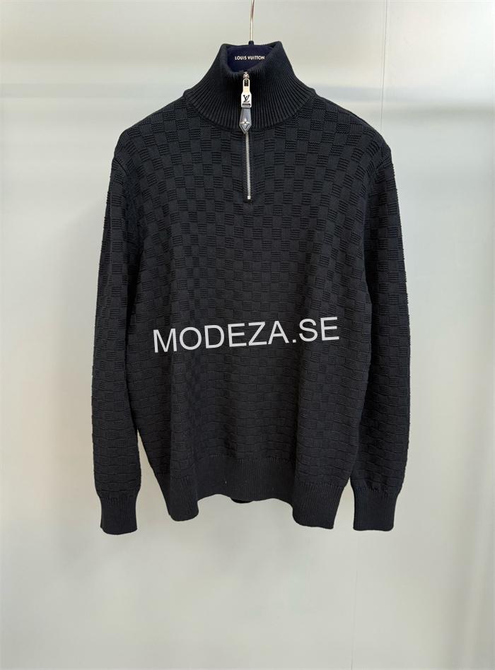 0a9e9ade Louis Vuitton Cashmere-Wool Blend Half-Zip Pullover - Image 1