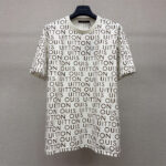 Louis Vuitton Jacquard Signature Short-Sleeved Crewneck