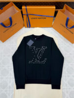 Louis Vuitton Stitch Print Embroidered Crewneck