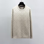 Louis Vuitton Monogram Long-Sleeved Crewneck