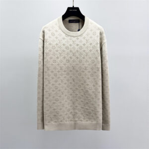 Louis Vuitton Monogram Long-Sleeved Crewneck