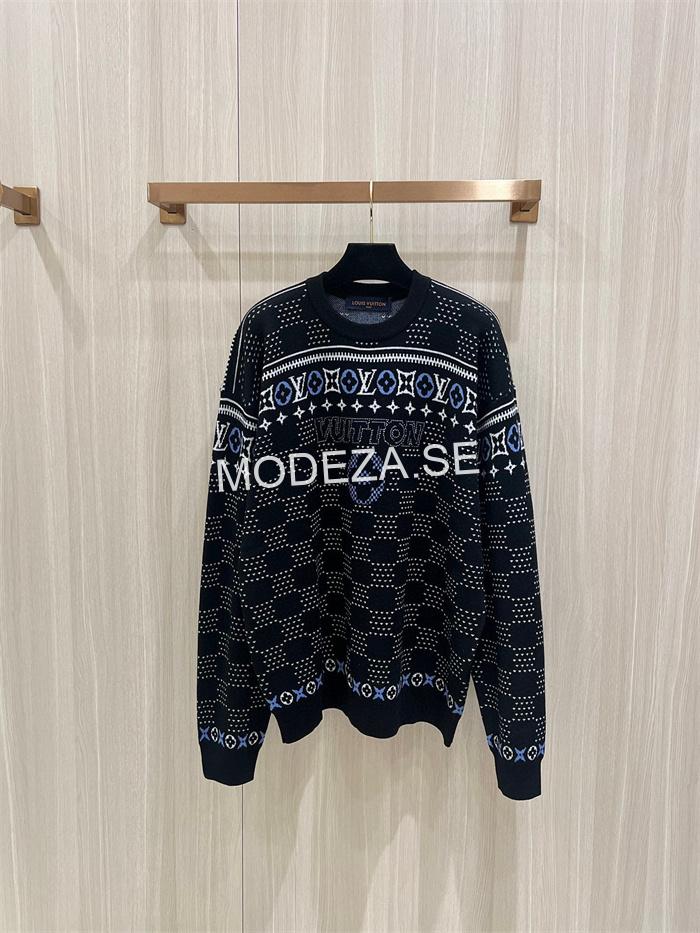 2e68c450 Louis Vuitton Jacquard Wool Knit pullover - Image 1