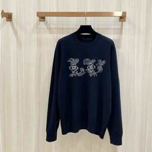 Louis Vuitton Flower Logo Knit Long Sleeve