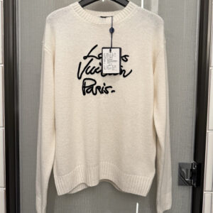 Louis Vuitton Cursive Signature Pullover