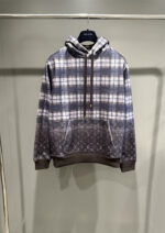 Louis Vuitton Monogram Faded Plaid Hoodie