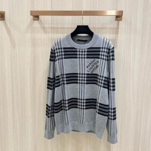 Louis Vuitton Grid Pattern Pullove