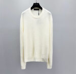Louis Vuitton Embroidered Signature Cashmere Crewnec