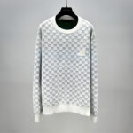 Damier Gradient Jacquard-pullover