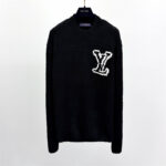 Louis Vuitton LV Intarsia Crew Neck Knit Sweater