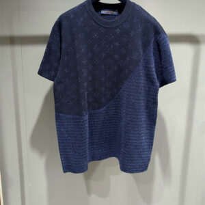 Graphic Jacquard Short-Sleeved Crewneck