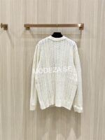 Louis Vuitton Long-Sleeved Cable-Knit Crewneck - Image 2