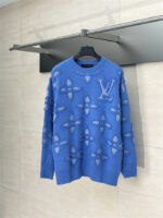 Louis Vuitton Textured Cotton Crewneck
