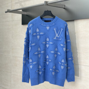 Louis Vuitton Textured Cotton Crewneck