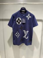 Louis Vuitton Monogram Short-Sleeved Knitted Crewneck