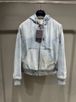Denna Louis Vuitton Hooded Workwear Denim Blouson