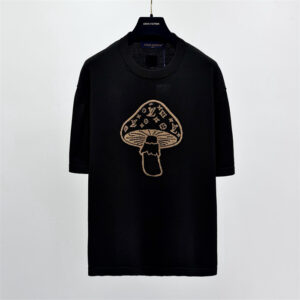 Louis Vuitton Short-Sleeved Intarsia Crewneck