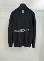 Louis Vuitton Cashmere-Wool Blend Half-Zip Pullover - Image 2
