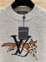 Louis Vuitton Chunky Wool-Cashmere Crewneck - Image 3