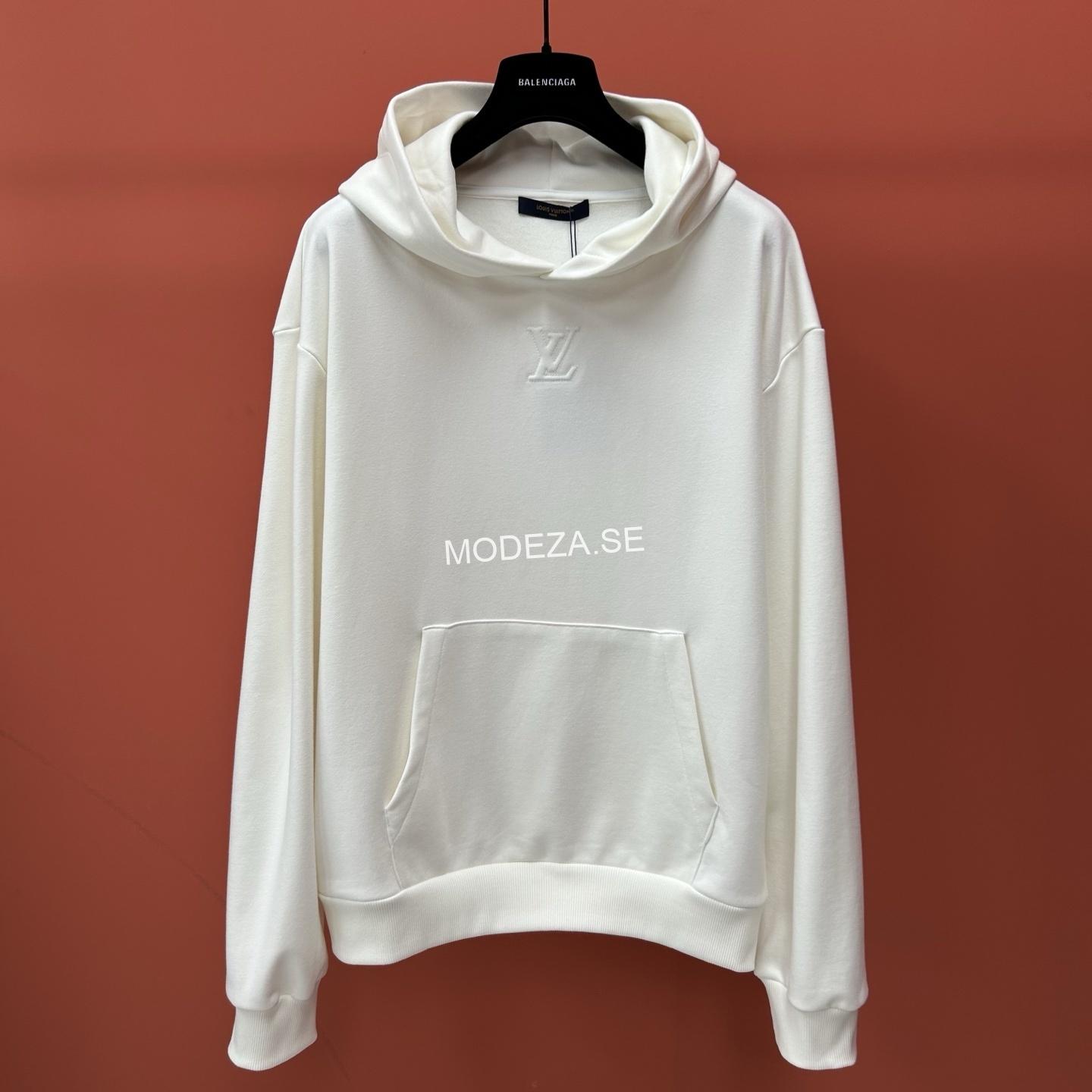 f16a6e24 Louis Vuitton Embossed Cotton Hoodie - Image 1