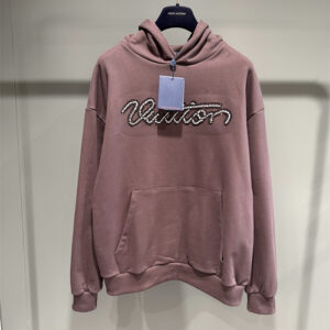 Louis Vuitton LV-broderad premium-hoodie