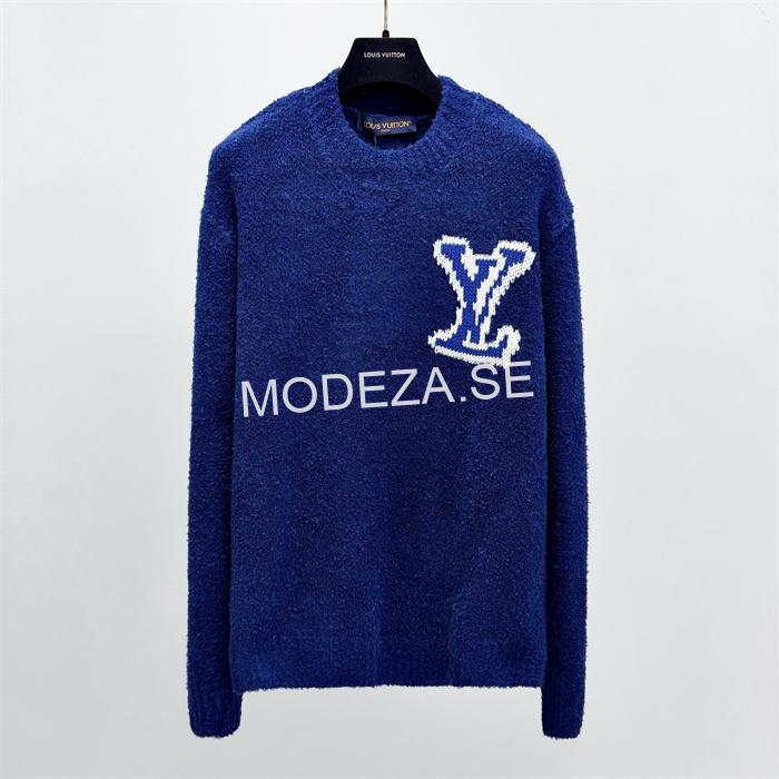 fb8b963c Louis Vuitton LV Intarsia Crew Neck Knit Sweater - Image 1
