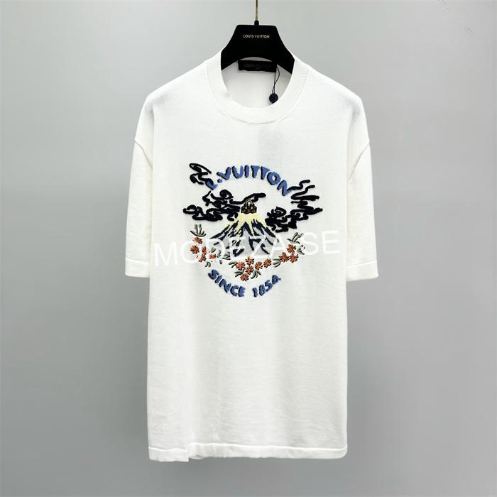 0d135feb Louis Vuitton Short-Sleeved Knitted Crewneck - Image 1