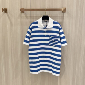 Louis Vuitton Monogram Striped Polo