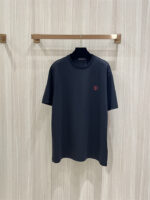 Louis Vuitton Short-Sleeved Signature Crewneck