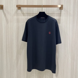 Louis Vuitton Short-Sleeved Signature Crewneck