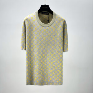 Louis Vuitton Monogram Short-Sleeved Crewneck
