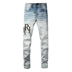 Amiri Jeans Light Gray