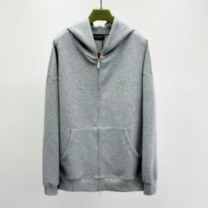 Gucci Embroidered Hooded Jersey