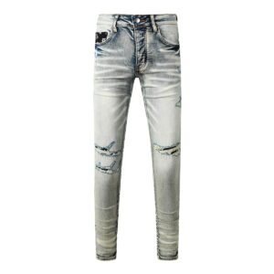 Amiri Jeans Light Gray