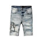 Amiri Shorts Light Blue